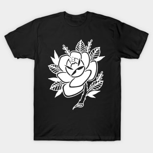 Classic Rose Inverted T-Shirt